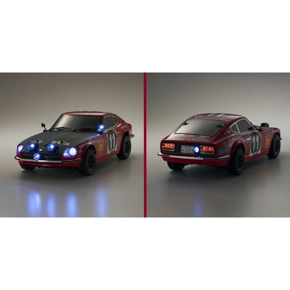 Kyosho 1/10 Fazer Mk2 1971 Datsun 240Z Rally 4WD RC Car 34428T1