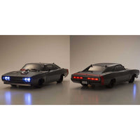 Kyosho 34492T1 1/10 EP 4WD Fazer Mk2 1970 Dodge Charger Supercharged VE Gray 4548565466887
