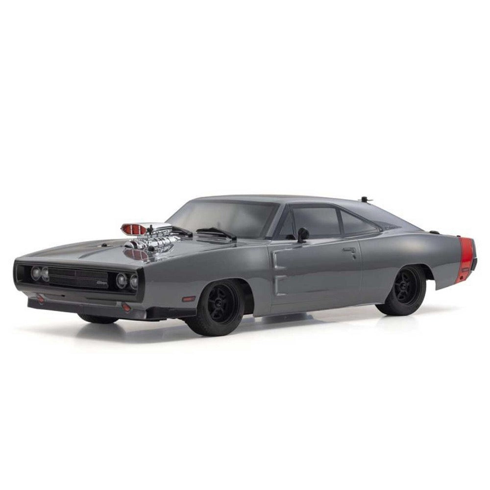Kyosho 34492T1 1/10 EP 4WD Fazer Mk2 1970 Dodge Charger Supercharged VE Gray 4548565466887