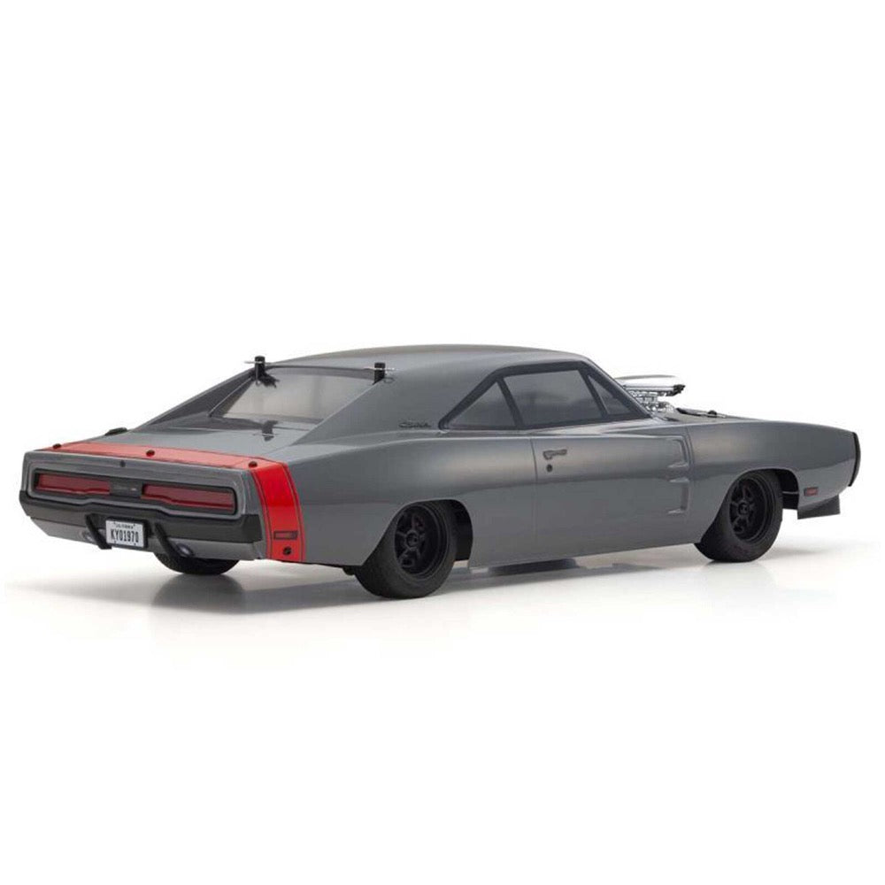 Kyosho 34492T1 1/10 EP 4WD Fazer Mk2 1970 Dodge Charger Supercharged VE Gray 4548565466887