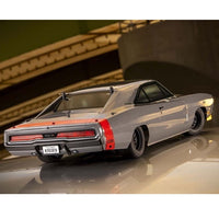 Kyosho 34492T1 1/10 EP 4WD Fazer Mk2 1970 Dodge Charger Supercharged VE Gray 4548565466887