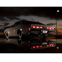 Kyosho 34492T1 1/10 EP 4WD Fazer Mk2 1970 Dodge Charger Supercharged VE Gray 4548565466887