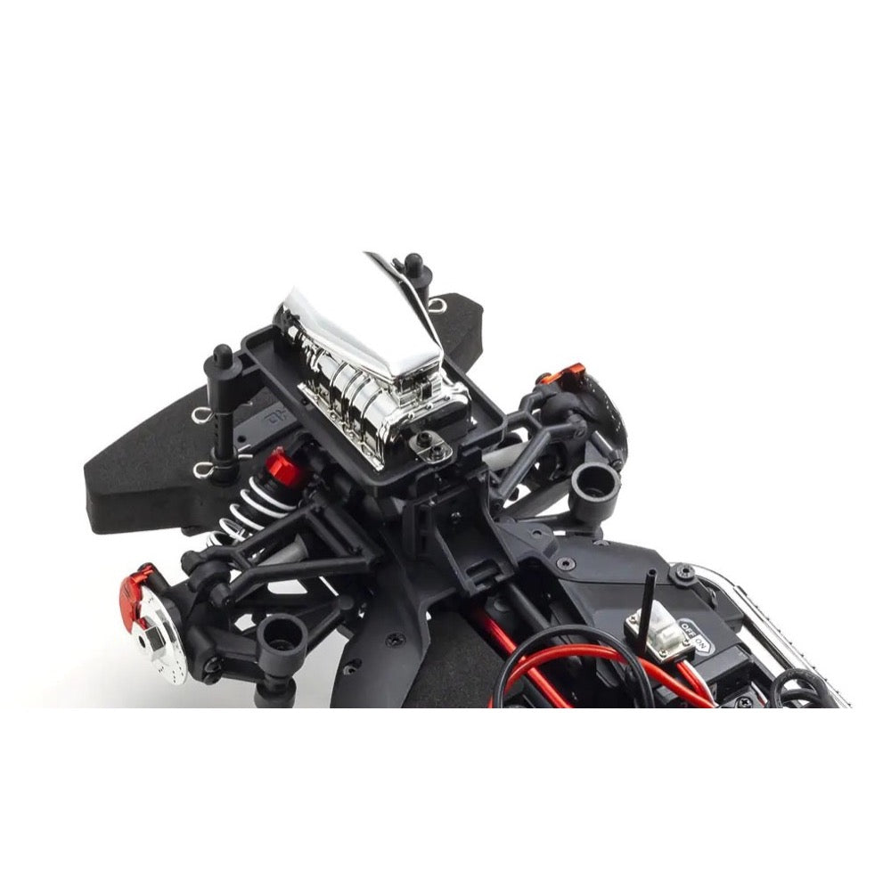 Kyosho 1/10 EP 4WD Fazer Mk2 FZ02L 1970 Chevy Chevelle Supercharged VE Series Dark Blue Readyset RC Car 34494T1 4548565464456