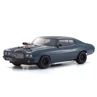 Kyosho 1/10 EP 4WD Fazer Mk2 FZ02L 1970 Chevy Chevelle Supercharged VE Series Dark Blue Readyset RC Car 34494T1 4548565464456