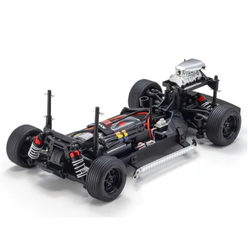 Kyosho 1/10 EP 4WD Fazer Mk2 FZ02L 1970 Chevy Chevelle Supercharged VE Series Dark Blue Readyset RC Car 34494T1 4548565464456
