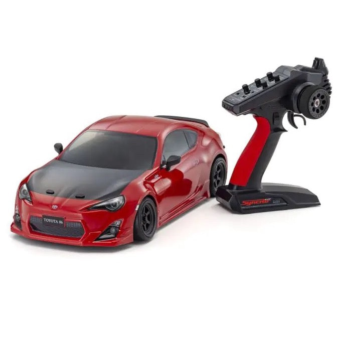 Kyosho 1/10 Fazer D2 Toyota 86 GT Tuned Ver. Lightning Red 2WD Electric Drift Car