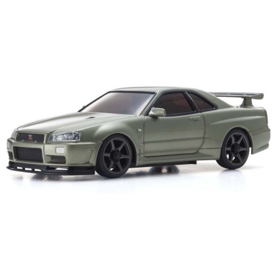 Kyosho 32624MJ 1/24 Mini-Z AWD MA-020 Readyset Skyline GT-R R34 V.Spec II Nur Millennium JA