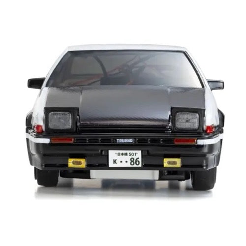 Kyosho First Mini-Z Toyota Sprinter Trueno AE86 RC Car (White/Black)