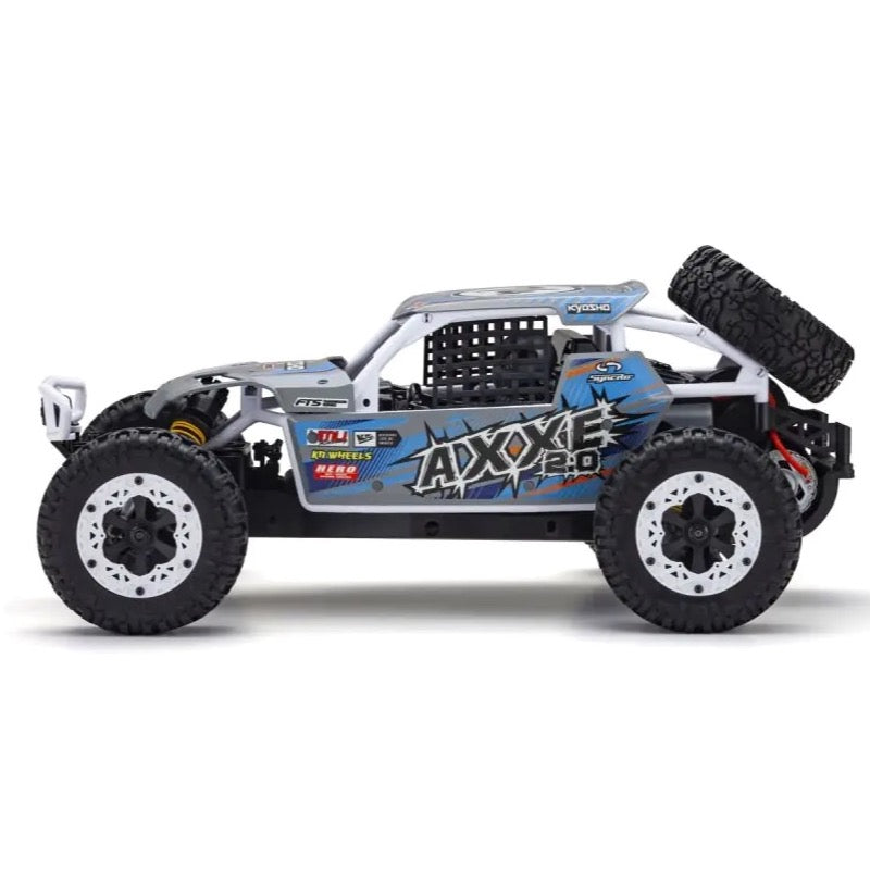 Kyosho 1/10 AXXE 2.0 Blue Electric 2WD EZ-B Readyset