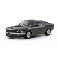 Kyosho 1/10 Fazer Mk2 1969 Ford Mustang Boss 429 Black Jade FZ02 4WD Electric RC Car