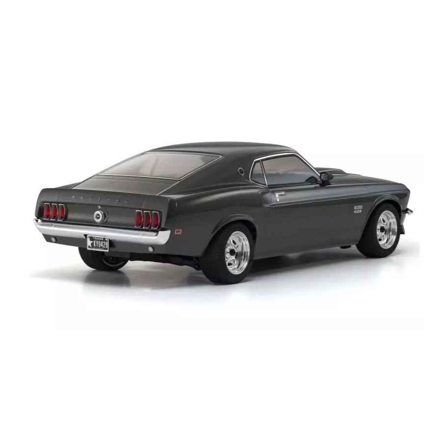 Kyosho 1/10 Fazer Mk2 1969 Ford Mustang Boss 429 Black Jade FZ02 4WD Electric RC Car