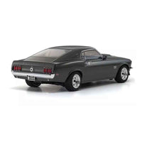 Kyosho 1/10 Fazer Mk2 1969 Ford Mustang Boss 429 Black Jade FZ02 4WD Electric RC Car