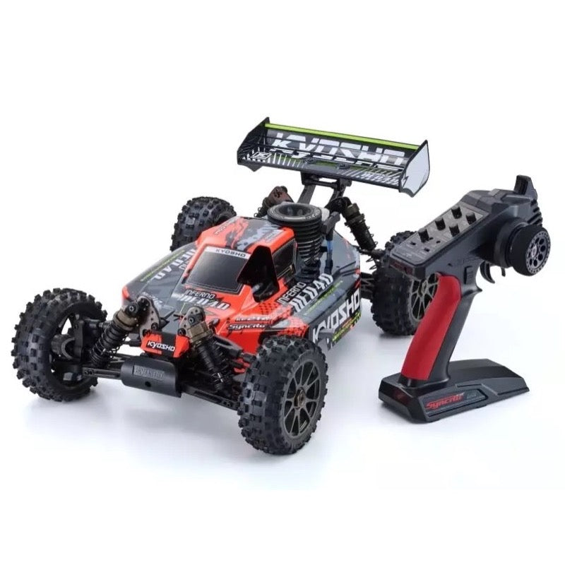 Kyosho 1/8 Inferno Neo 4.0 Red 4WD Nitro Racing Buggy Readyset