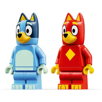 LEGO School with Rusty and Bluey
