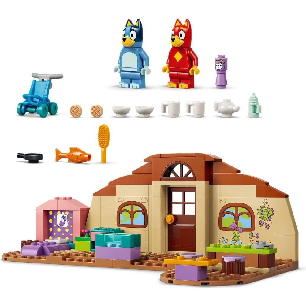 LEGO School with Rusty and Bluey