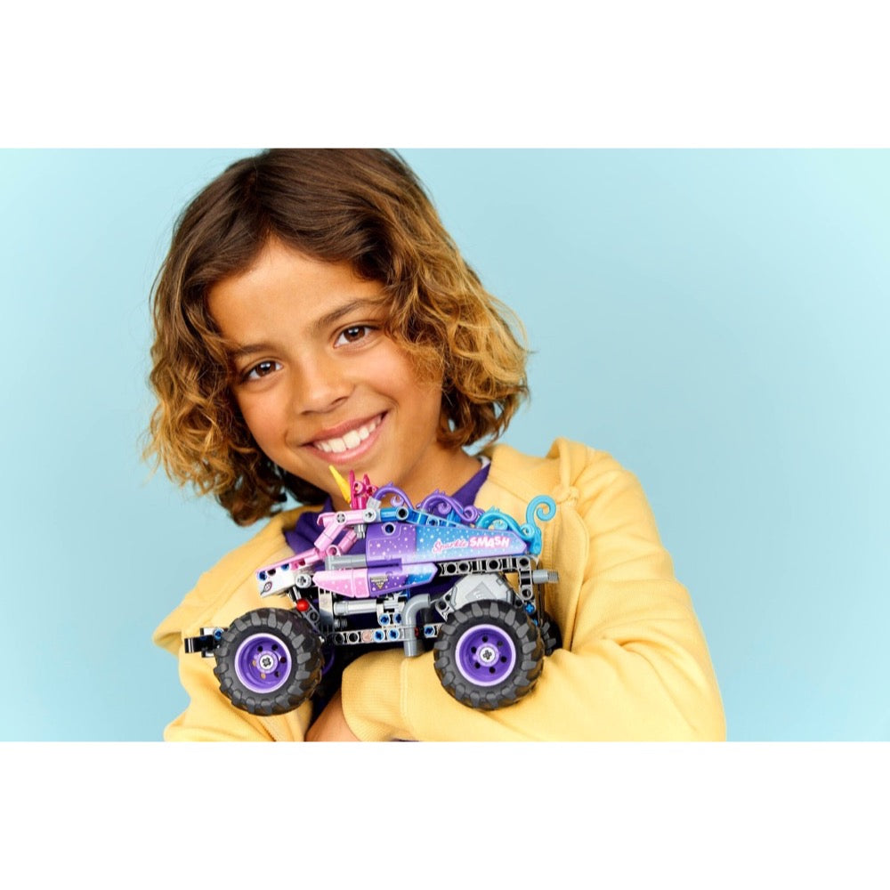Lego 42220 Technic Monster Jam Sparkle Smash Pull-Back