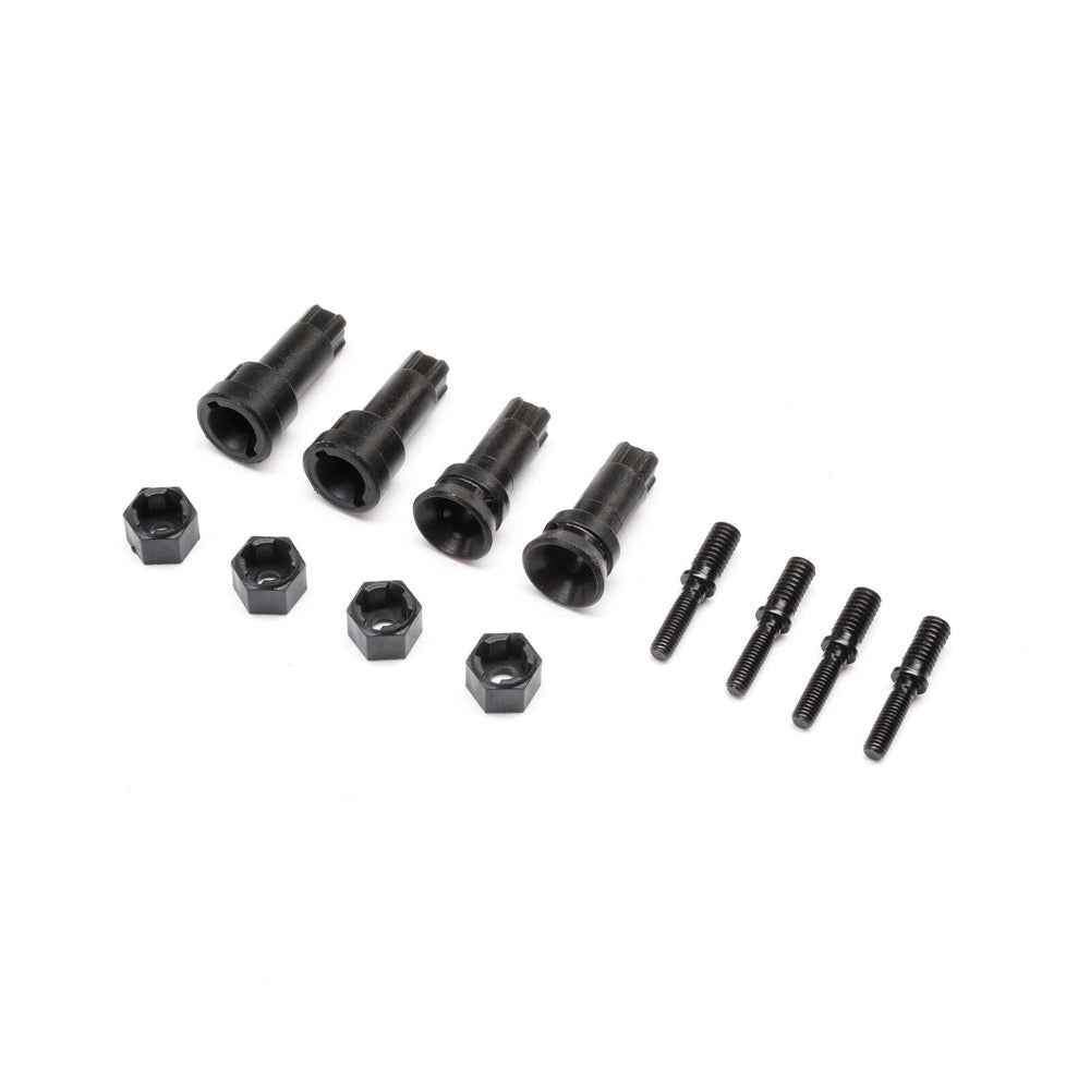 Losi Wheel Axle & Hex Set - NASCAR