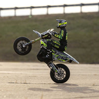 Losi LOS-2272 Promoto-SM 1/4 Super Moto Motorcycle FXR White RTR Basic