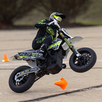 Losi LOS-2272 Promoto-SM 1/4 Super Moto Motorcycle FXR White RTR Basic