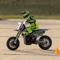 Losi LOS-2310 Promoto-SM 1/4 Super Moto Motorcycle FXR White RTR