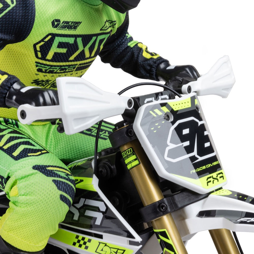Losi LOS-2310 Promoto-SM 1/4 Super Moto Motorcycle FXR White RTR