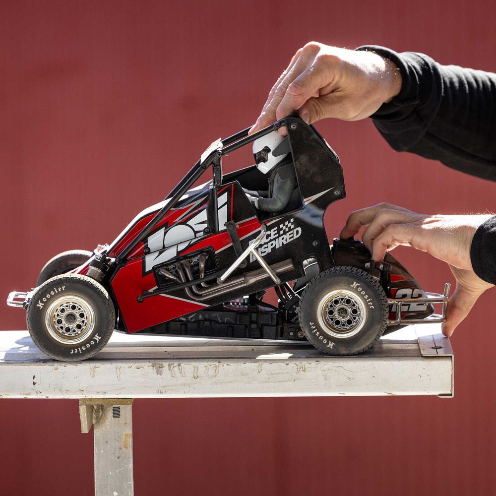 Losi 1/10 22S Sprint 2WD Brushless RTR Combo with Battery & Charger Red LOS2359