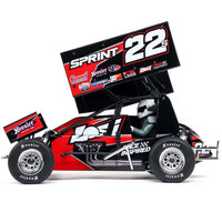 Losi 1/10 22S Sprint 2WD Brushless RTR Combo with Battery & Charger Red LOS2359