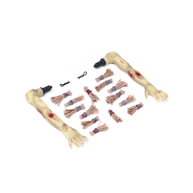 Losi Hair and Arms, Mini LMT Zombie