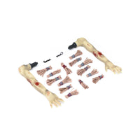 Losi Hair and Arms, Mini LMT Zombie