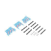 Losi Cloth Truck Bed Sides and Mounts, Mini LMT Zombie