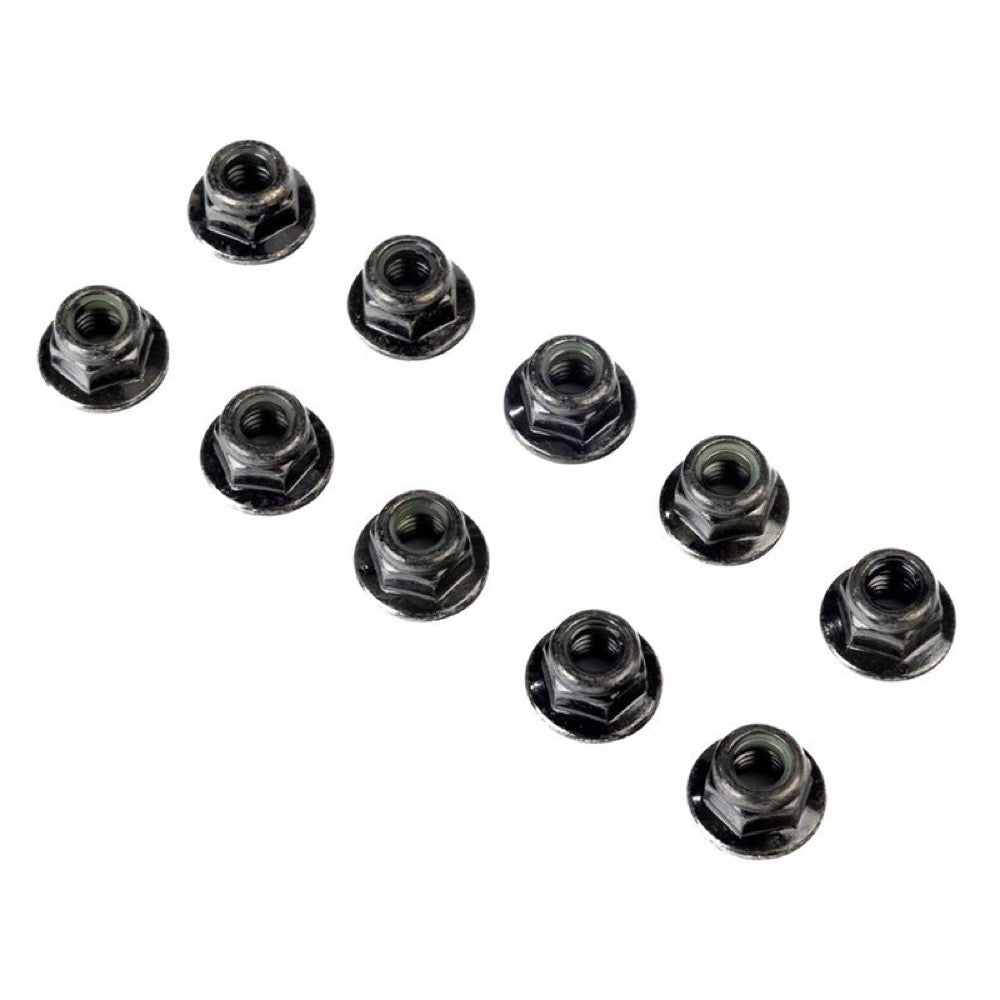 Losi M6 Flanged Nylock Nuts 10pcs