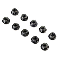 Losi M6 Flanged Nylock Nuts 10pcs