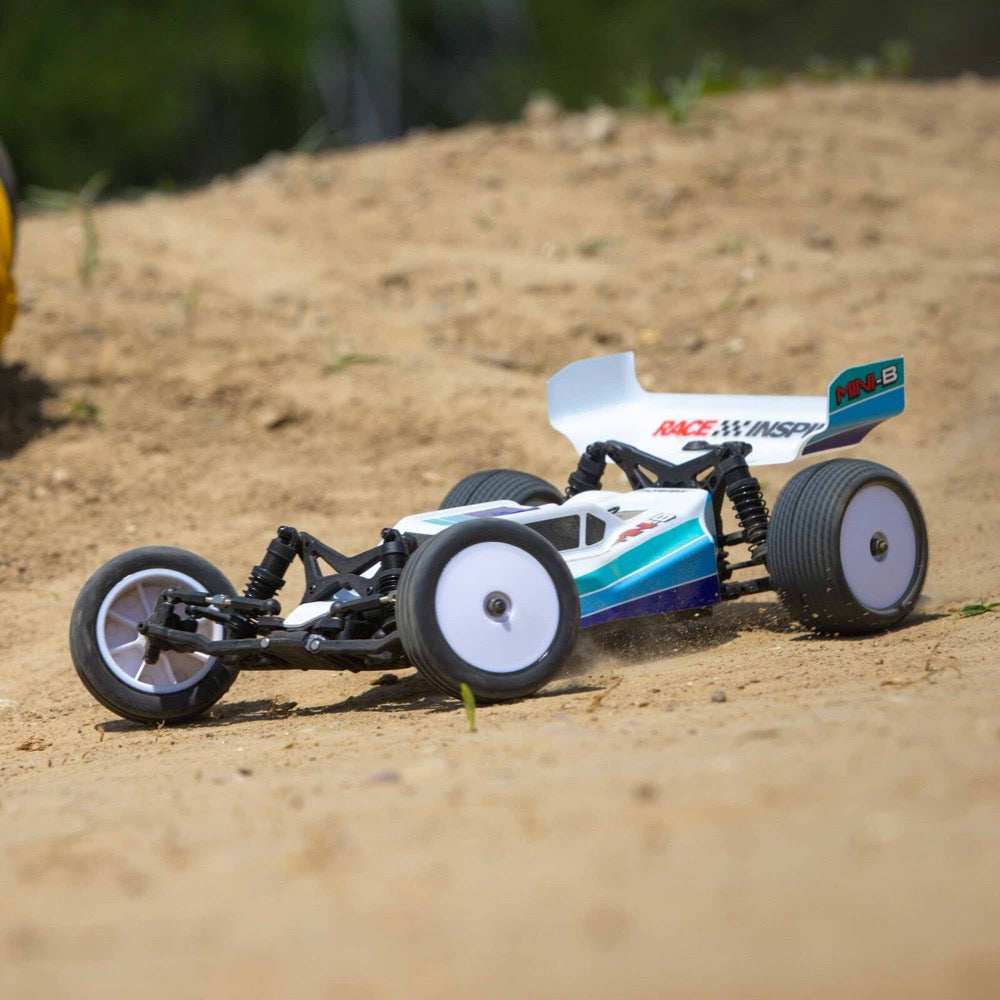 Losi Mini-B 1/16 Brushless 2WD Buggy RTR Blue LOS01024T2