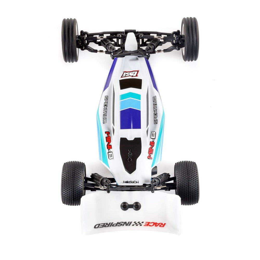 Losi Mini-B 1/16 Brushless 2WD Buggy RTR Blue LOS01024T2