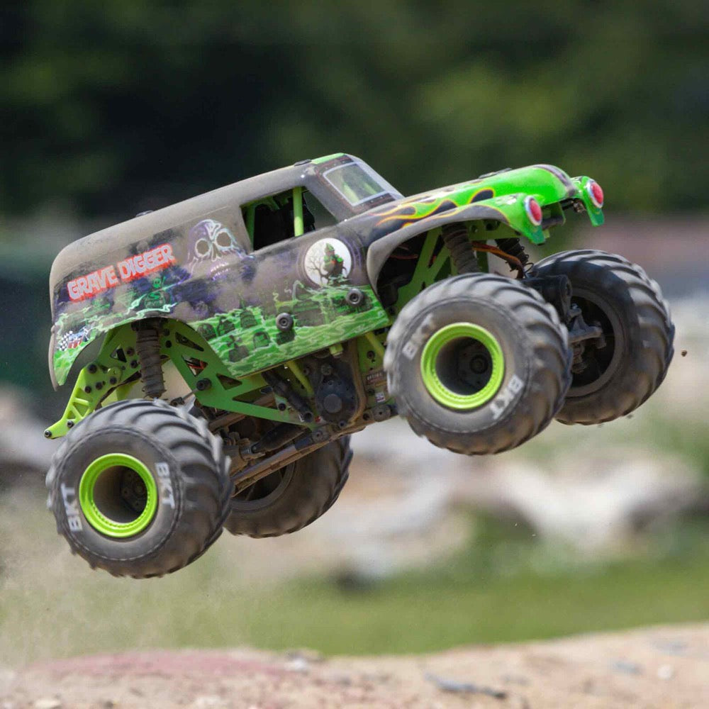 Losi 1/18 Mini LMT 4WD Monster Truck Grave Digger LOS01026T1
