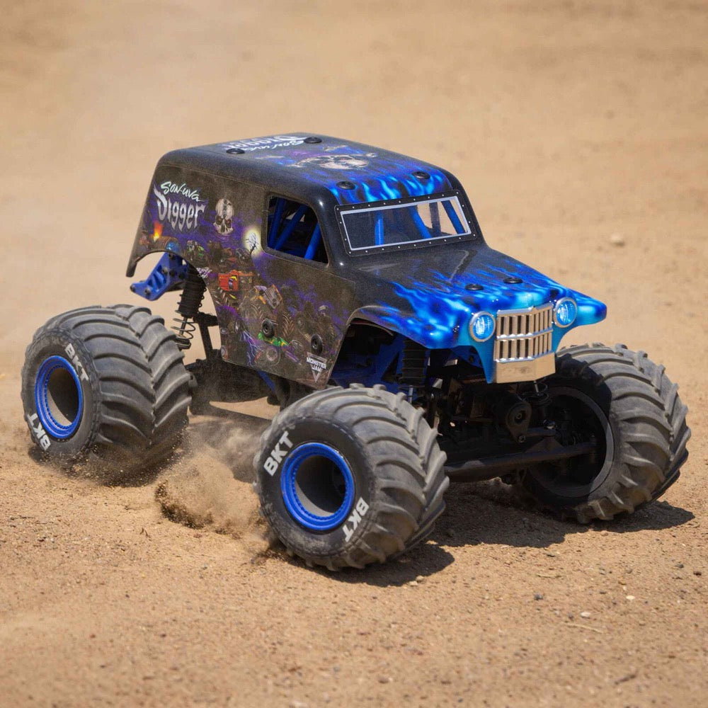 Losi 1/18 Mini LMT 4WD Monster Truck Son-Uva Digger LOS01026T2