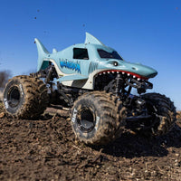 Losi 1/18 Mini LMT 4WD Monster Truck Megalodon LOS01026T3