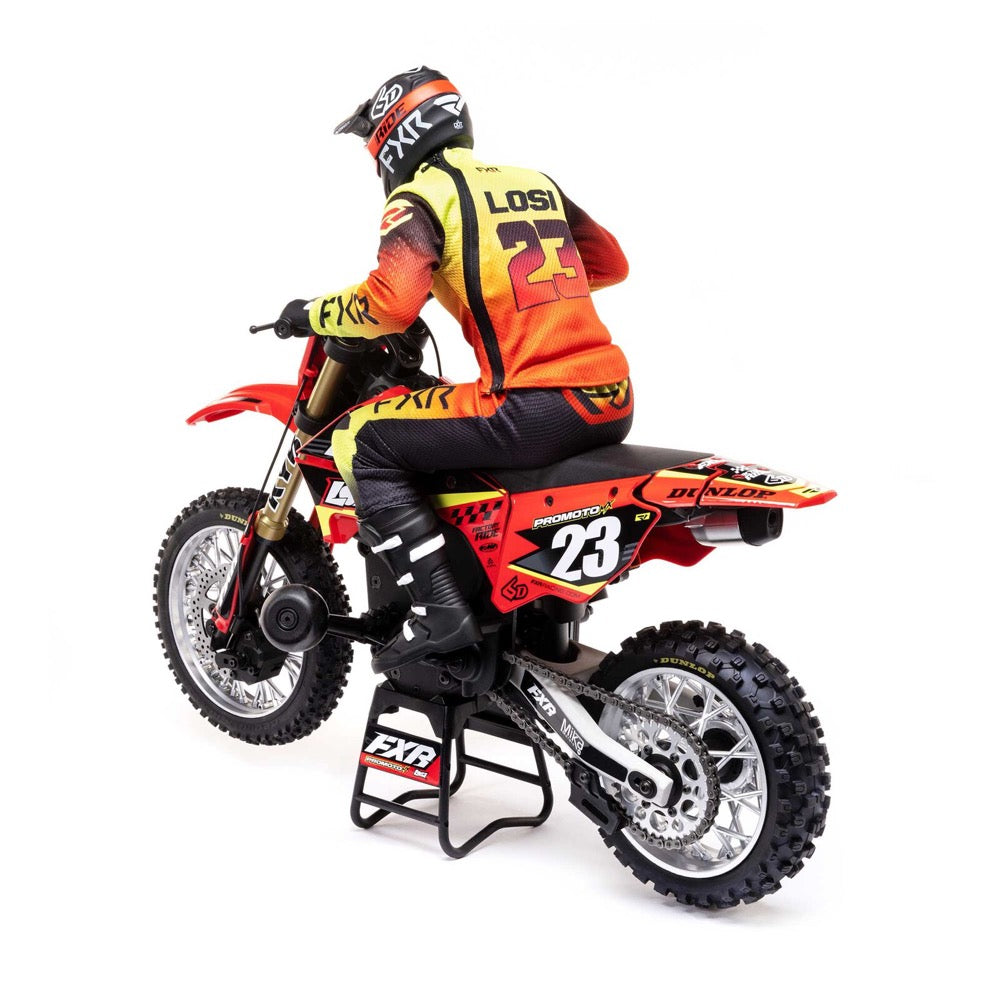 Losi Promoto-MX 1/4 RC Motorcycle FXR Scheme LOS06000T1