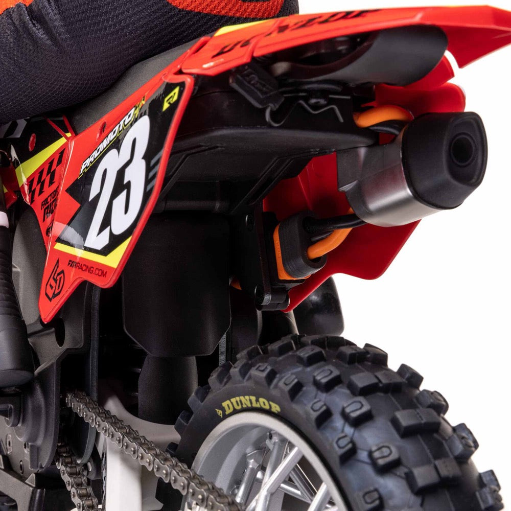 Losi Promoto-MX 1/4 RC Motorcycle FXR Scheme LOS06000T1