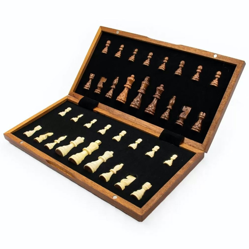 LPG Wooden Magnetic Chess Set 38 cm 742033922668