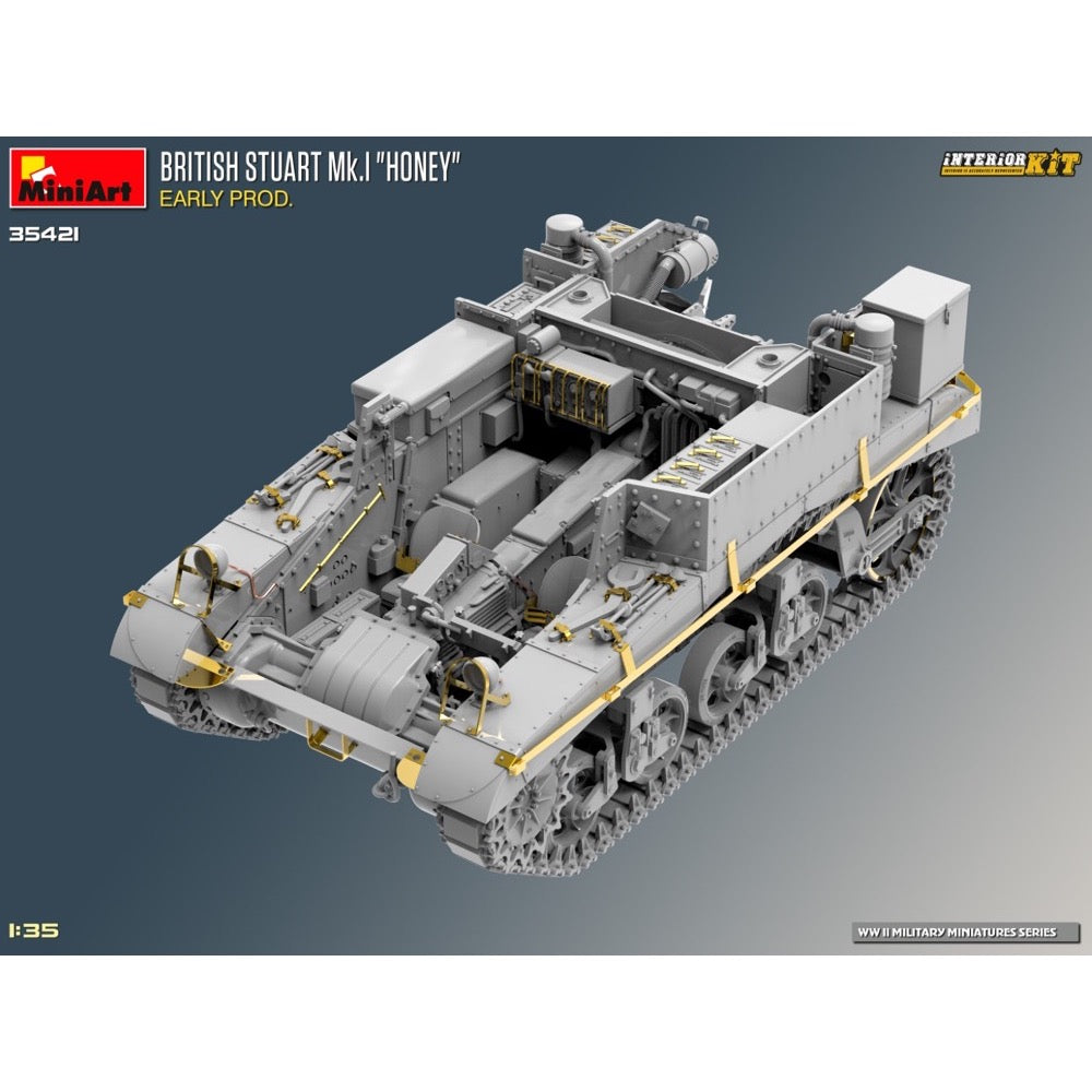 MiniArt 35421 1/35 British Stuart Mk.I "Honey" Early Prod. Interior Kit