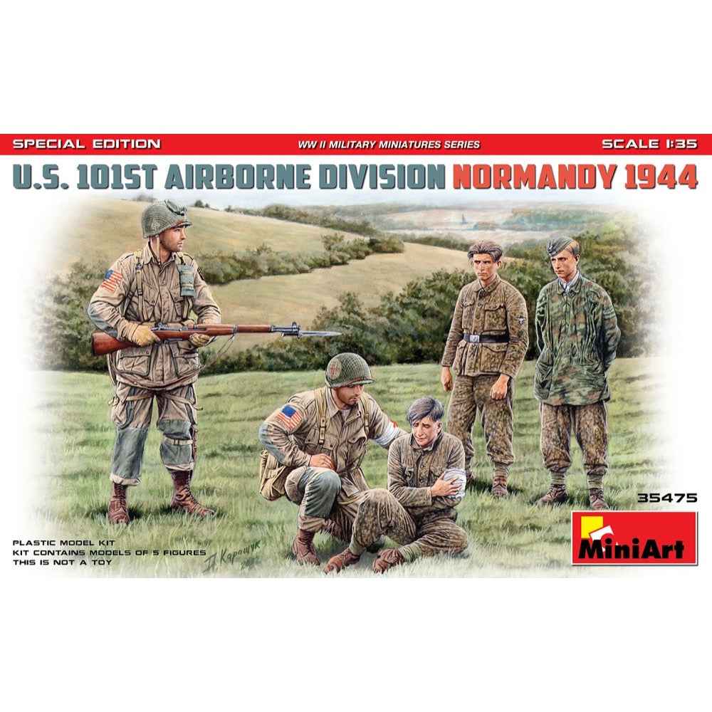 Miniart 35475 1/35 U.S. 101St Airborne Division Normandy 1944