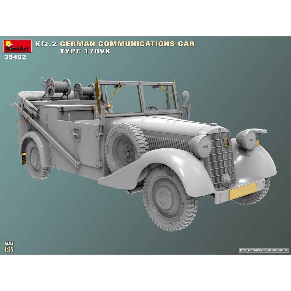 Miniart 35492 1/35 Kfz.2 German Communications Car Type 170VK