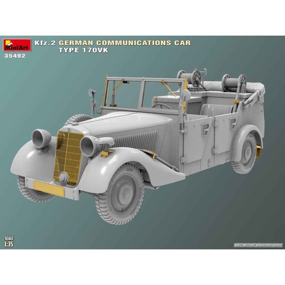 Miniart 35492 1/35 Kfz.2 German Communications Car Type 170VK