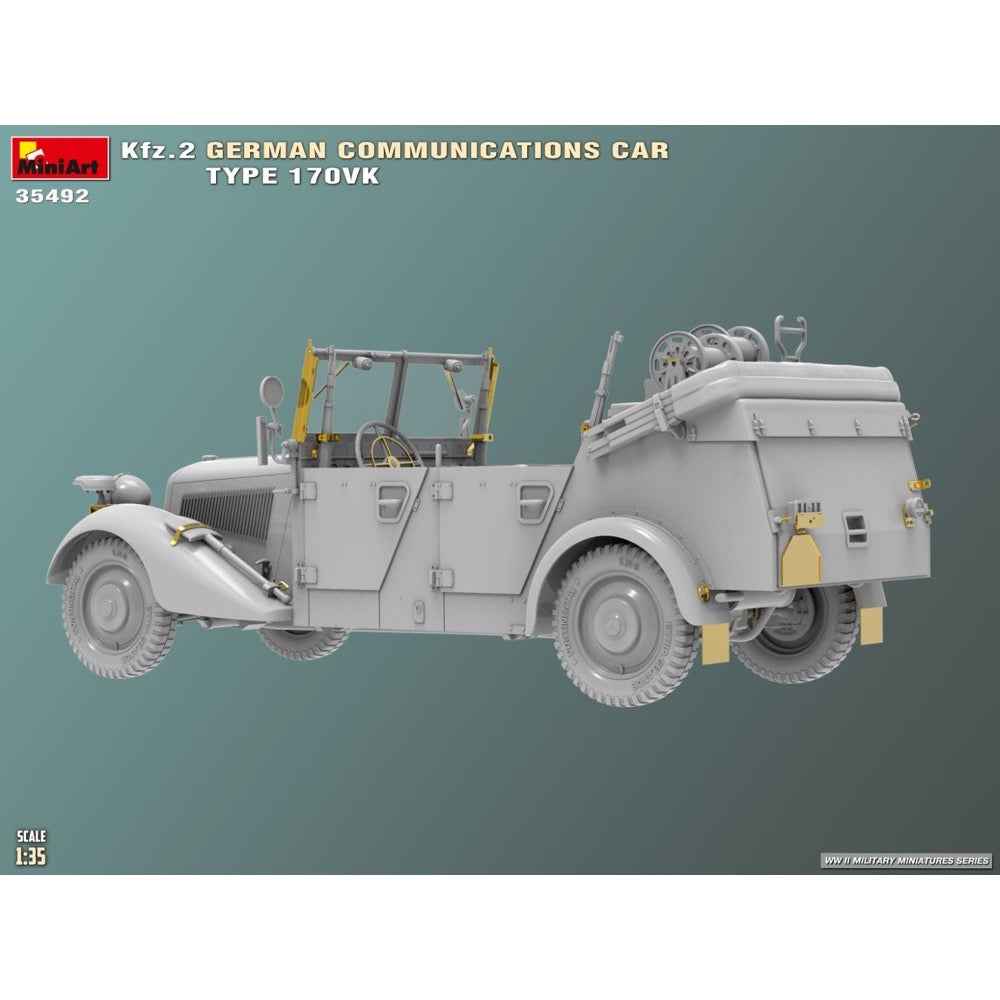 Miniart 35492 1/35 Kfz.2 German Communications Car Type 170VK