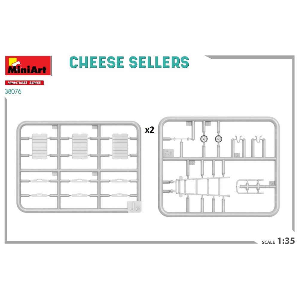 Miniart MA38076 1/35 Cheese Sellers