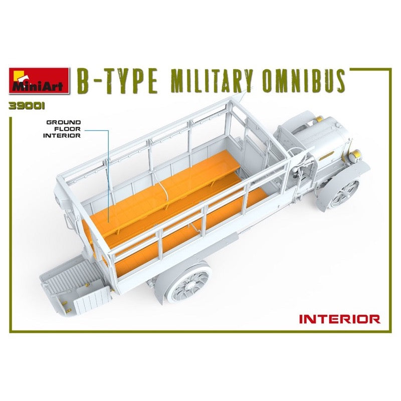 MiniArt 39001 1/35 B-Type Military Omnibus