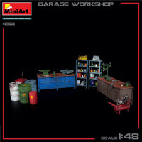 MiniArt 49011 1/48 Garage Workshop
