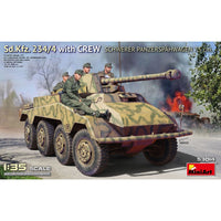 MiniArt 53014 1/35 Sd.Kfz. 234/4 w/CREW Schwerer Panzerspähwagen 7,5 cm.