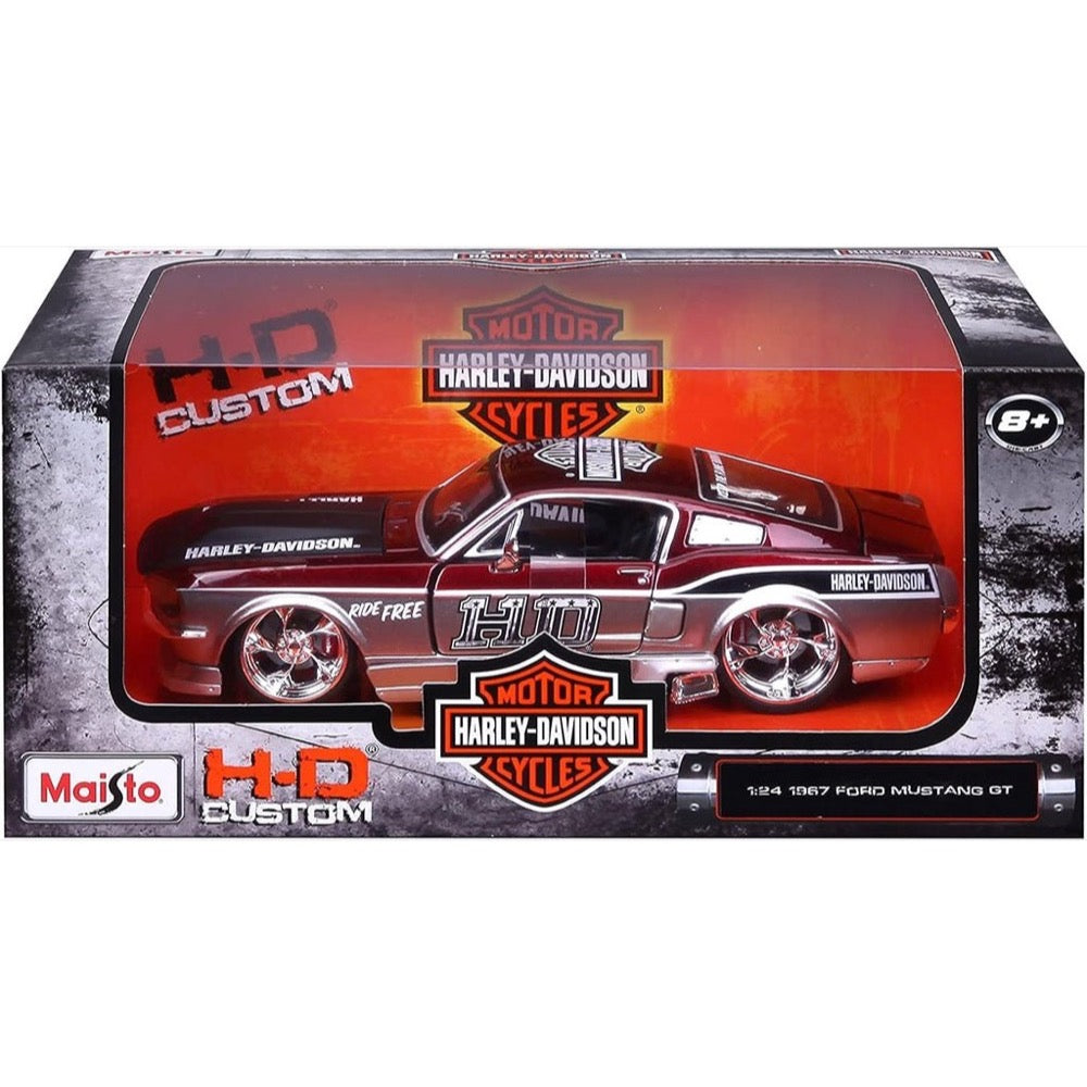 Maisto 1/24 Harley-Davidson Ford Mustang GT 1967